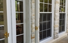 PPA12 - Hinsdale - shop built french door, combination storm door and windows exterior